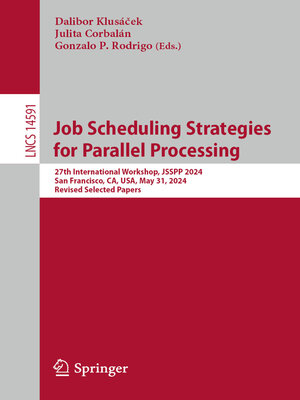 cover image of Job Scheduling Strategies for Parallel Processing